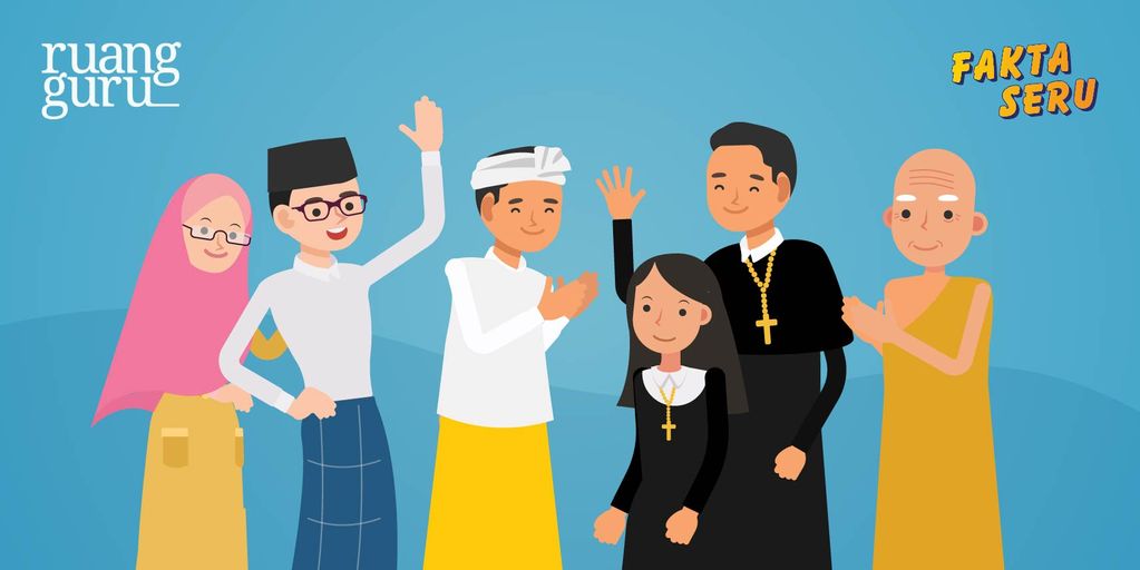 Keragaman 6 Agama Di Indonesia Dan Tempat Ibadahnya